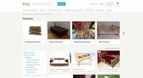 Продажа подержанной мебели - Etsy