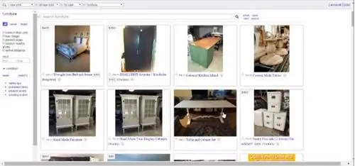 Продажа подержанной мебели - Craigslist