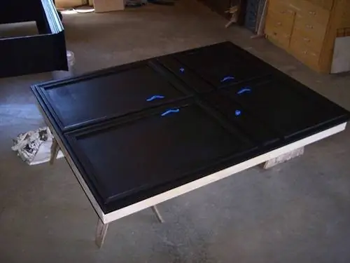 Кровать Мерфи своими руками - покраска