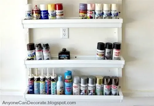 Полки для гаража своими руками - желоба