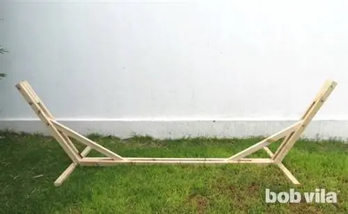 Подставка для гамака своими руками - шаг 10