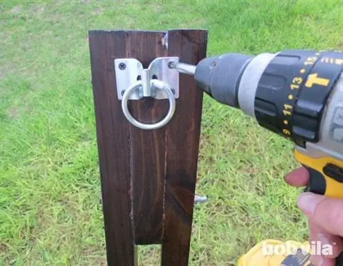 Подставка для гамака своими руками - шаг 12
