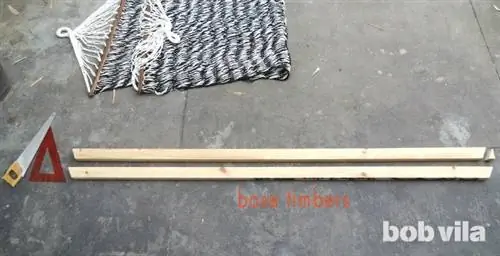 Подставка для гамака своими руками - шаг 1