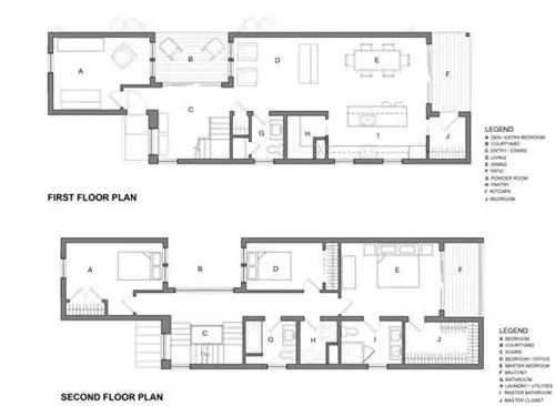 План этажа сборного дома C3