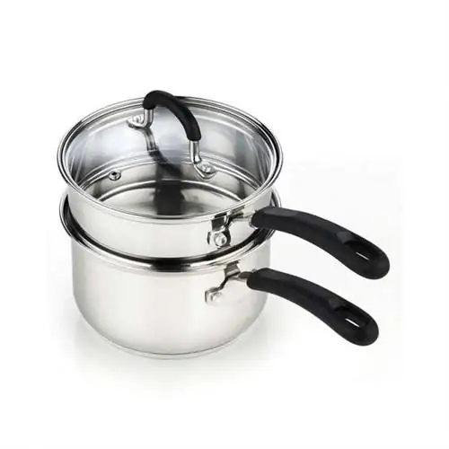 Лучший вариант с двойным бойлером: Cook N Home 02655 2 Quarts Double Boiler