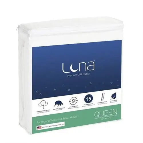 Лучшие варианты наматрасников: LUNA Queen Size Premium