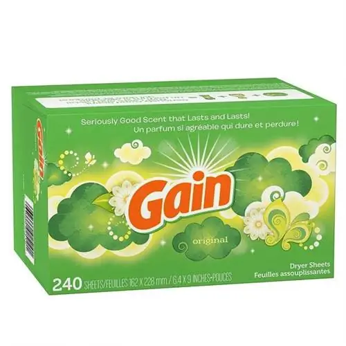 Лучшие варианты смягчителей ткани: листы для сушки Gain