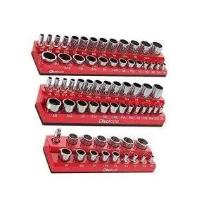 Лучший органайзер для розеток: Olsa Magnetic Tools Socket Organizer