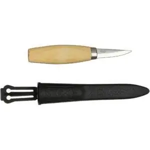Лучшие варианты ножей для строгания: Нож Morakniv Wood Carving 120 с лезвием из ламинированной стали