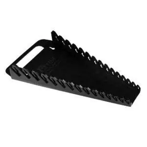 Лучшие варианты органайзера для ключей: Ernst Manufacturing Gripper Wrench Organizer, 15 Tool, черный