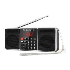 Лучший вариант карманного радио: PRUNUS J-288 AM FM Bluetooth-радио без рук
