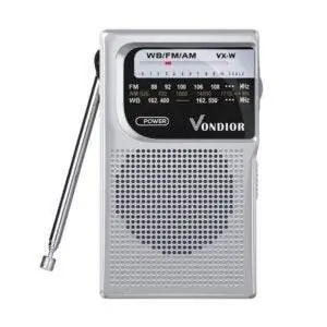 Лучший вариант карманного радио: погодное радио Vondior NOAA