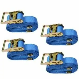 Лучший вариант ремней с храповым механизмом: Malone Auto Racks SpeedLine Mini Tie-Downs с храповым механизмом