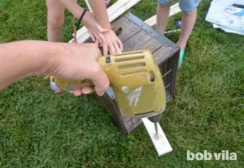 Палатка своими руками - Сверление обрешетки