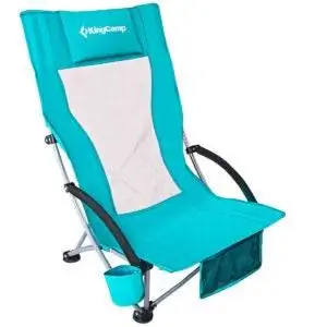 Лучшие варианты шезлонгов: шезлонг KingCamp Low Sling Beach Chair