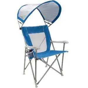 Лучшие варианты шезлонгов: GCI Outdoor Waterside SunShade Folding Captain's Beach Chair