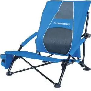 Лучшие варианты шезлонгов: STRONGBACK Low Gravity Beach Chair
