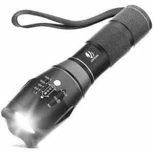 Лучший вариант маленького фонарика: YIFENG XML T6 Tactical Ultra Bright LED Flashlight