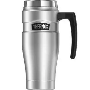 Лучшие варианты кружек для путешествий: кружка Thermos из нержавеющей стали King на 16 унций