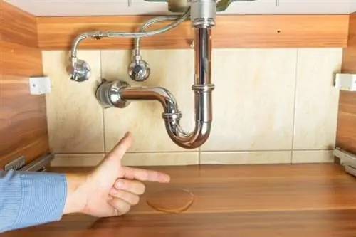 Как найти утечку воды у раковины Как найти утечку воды у раковины