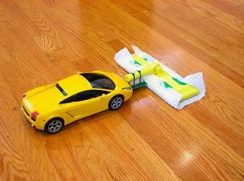 Гений! Speed-Sweep с помощью автомобиля с дистанционным управлением