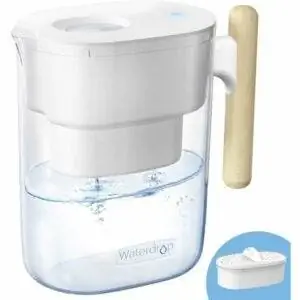 Лучший вариант кувшина для воды: кувшин с фильтром для воды Waterdrop Chubby на 10 чашек