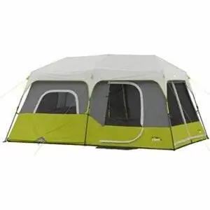 Вариант с палаткой: 9-местная палатка CORE Instant Cabin
