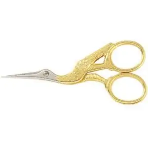 Лучшие варианты ножниц для ткани: Gingher 01-005280 Stork Embroidery Scissors