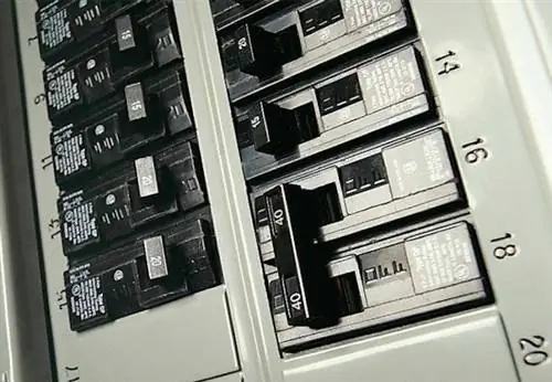 Подключение коробки выключателя - электрическая панель