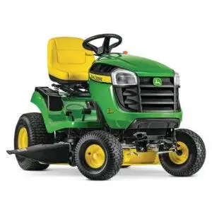 Лучшие варианты газонокосилок: John Deere E120 42 дюйма, 20 л.с.