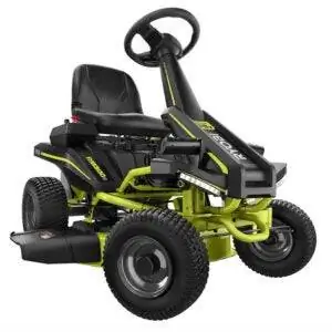 Лучшие варианты газонокосилок: RYOBI 30 дюймов, электрическая косилка с задним расположением двигателя, 50 Ач