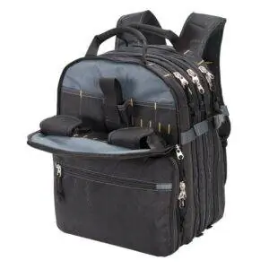 Лучшие варианты рюкзака для инструментов: Custom Leather Craft 75-Pocket Tool Backpack