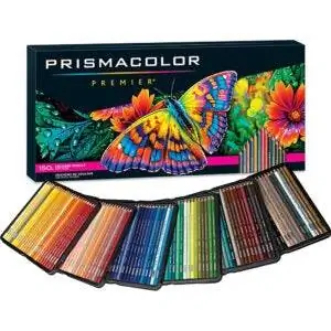 Лучшие варианты цветных карандашей: цветные карандаши Prismacolor Premier, упаковка 150 шт.