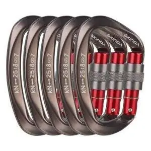 Лучший вариант карабинов: XINDA Screwgate Locking Carabin Clip Лучший вариант карабинов: XINDA Screwgate Locking Carabin Clip