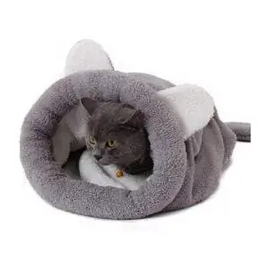 Лучший вариант одеяла для кошек: спальный мешок PAWZ Road Cat, самосогревающийся мешок для котят Лучший вариант одеяла для кошек: спальный мешок PAWZ Road Cat, самосогревающийся мешок для котят