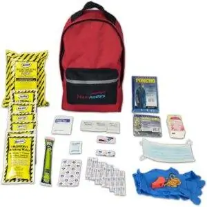 Лучшие варианты комплекта для землетрясений: Рюкзак Ready American 70180 Emergency Kit на 1 человека Лучшие варианты комплекта для землетрясений: Рюкзак Ready American 70180 Emergency Kit на 1 человека