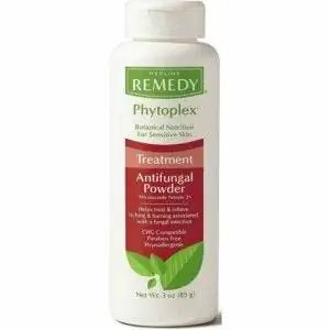 Лучший вариант дезодоранта для обуви: противогрибковый порошок Medline Remedy Phytoplex.