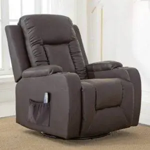 Лучший вариант кресла-качалки: ComHoma Recliner Chair Massage Rocker