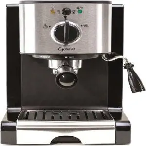 Лучший вариант латте-машины: Capresso 116.04 Pump Espresso and Cappuccino Machine Лучший вариант латте-машины: Capresso 116.04 Pump Espresso and Cappuccino Machine