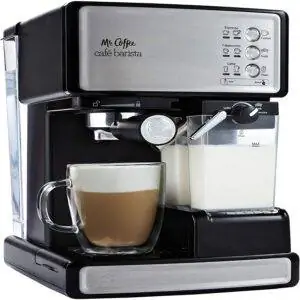 Лучший вариант латте-машины: Mr. Coffee Espresso и Cappuccino Maker Лучший вариант латте-машины: Mr. Coffee Espresso и Cappuccino Maker