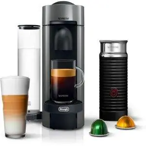 Лучший вариант латте-машины: Nespresso VertuoPlus Coffee and Espresso Maker Bundle Лучший вариант латте-машины: Nespresso VertuoPlus Coffee and Espresso Maker Bundle