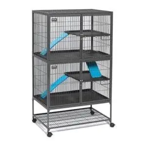Лучший вариант клетки для крыс: MidWest Homes for Pets Deluxe Ferret Nation