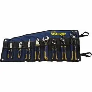 Лучший вариант ручного инструмента: набор плоскогубцев IRWIN Vise-Grip GrooveLock, 8 предметов