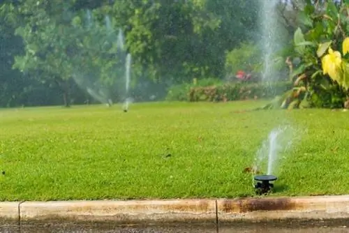Как установить подземную спринклерную систему