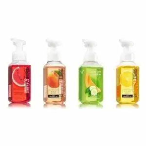Вариант пенящегося мыла для рук: летняя коллекция Bath and Body Works, 4 упаковки