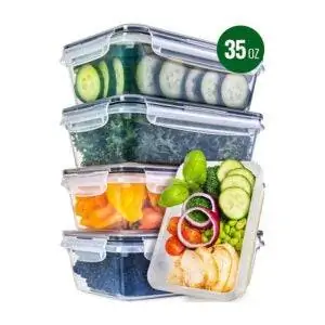 Лучший вариант контейнера для хранения пищевых продуктов: контейнеры для хранения пищевых продуктов fullstar с крышками