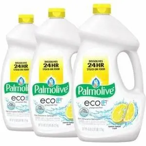 Лучшее средство для мытья посуды: гель для мытья посуды Palmolive Eco.