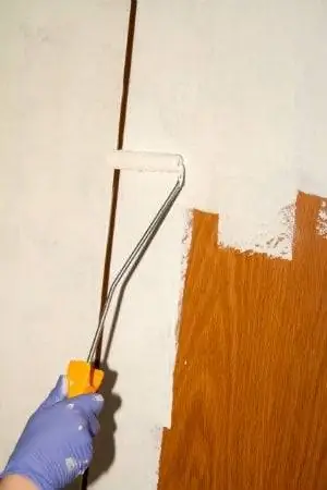 Как покрасить столешницы и шкафы из пластика Formica