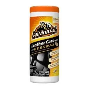 Лучший вариант для чистки кожи: Armor All Leather Care с салфетками из пчелиного воска