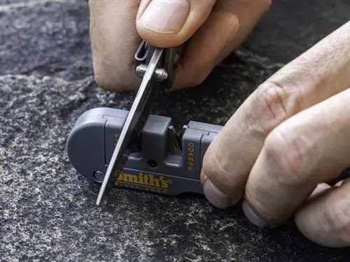 Лучшие варианты точилки для карманных ножей